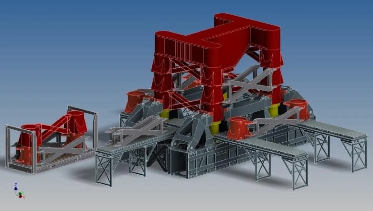 Mammoet –10,000 [Te] jacking system — photo 2